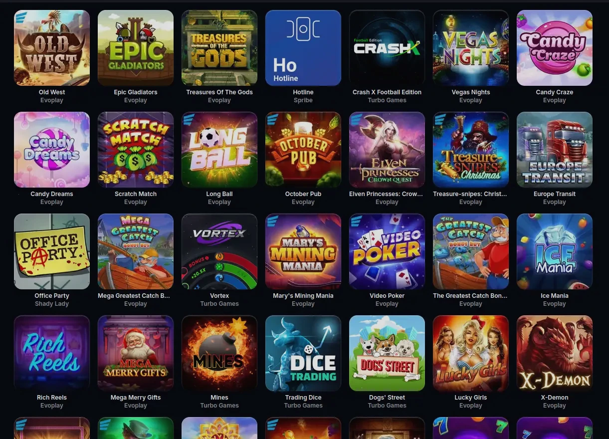 Interfaccia mobile di Coolzino Casino su smartphone